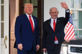 FILE PHOTO: U.S. President Trump meets Israeli PM Netanyahu in Washington
