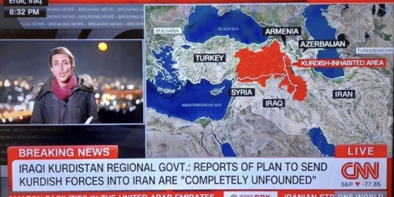 CNN International’ın yanıltıcı haritasına Türkiye’den sert tepki