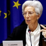 FILE PHOTO: European Central Bank President Christine Lagarde in Brussels, Belgium
