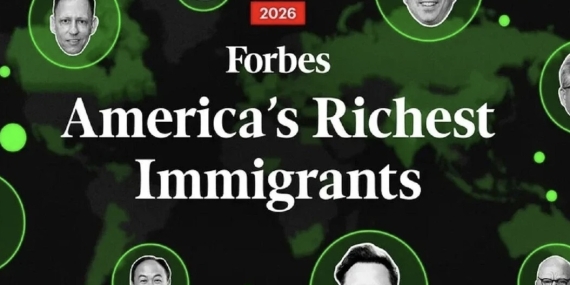 Forbes’un en zengin göçmenler listesi açıklandı: Listede iki Türk var