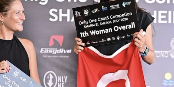 TRT Spor | Milli serbest dalışçı Fatma Uruk dünya şampiyonu