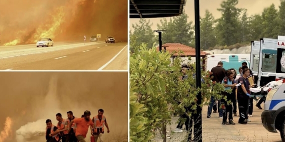 NTV | Muğla Seydikemer’de orman yangını: Fethiye-Antalya yolu kapatıldı, devlet hastanesi ve evler tahliye edildi