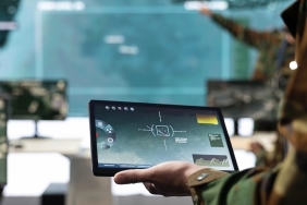 Army conscript detects targets on satellite world map to ensure national safety