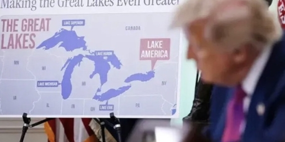 TRT Haber | Google Haritalar Ontario Gölü’nün adını “Amerika Gölü” yaptı