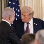Trump ve Netanyahu Beyaz Saray'da basın toplantısı düzenledi