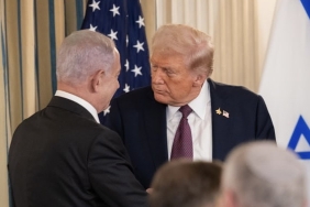 Trump ve Netanyahu Beyaz Saray'da basın toplantısı düzenledi