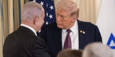 Trump ve Netanyahu Beyaz Saray'da basın toplantısı düzenledi